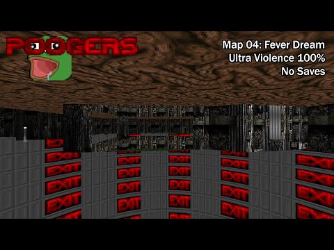 (Doom II) Poogers - Map04: Fever Dream (UV-Max)