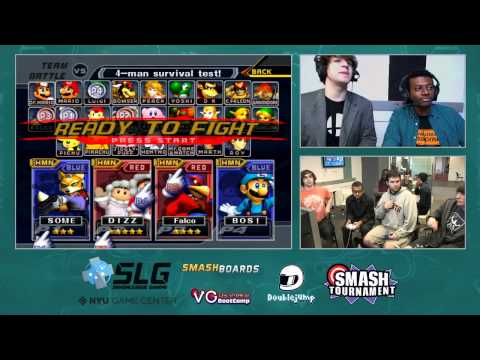Smash League: NY - Sinji & Joshez Vs. DizzKidBoogie & Smuckers - SSBM Doubles LS - Smash Melee