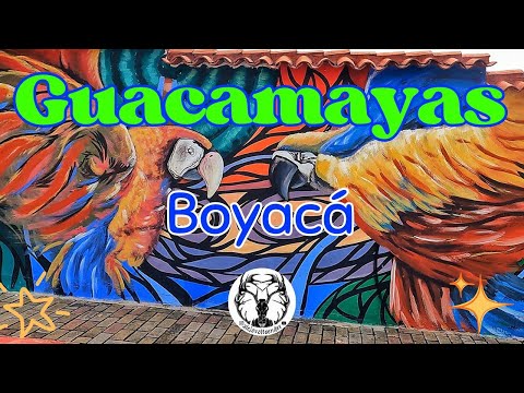 El pueblo más colorido de Boyacá 🇨🇴 | Guacamayas | Recorriendo Colombia | Paisajes relajantes.