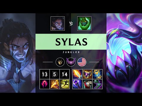 Sylas Jungle vs Zac - NA Master Patch 25.05
