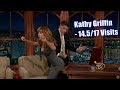 Kathy Griffin - A Female Comedian -14.5/17 Visits In Chronological Order