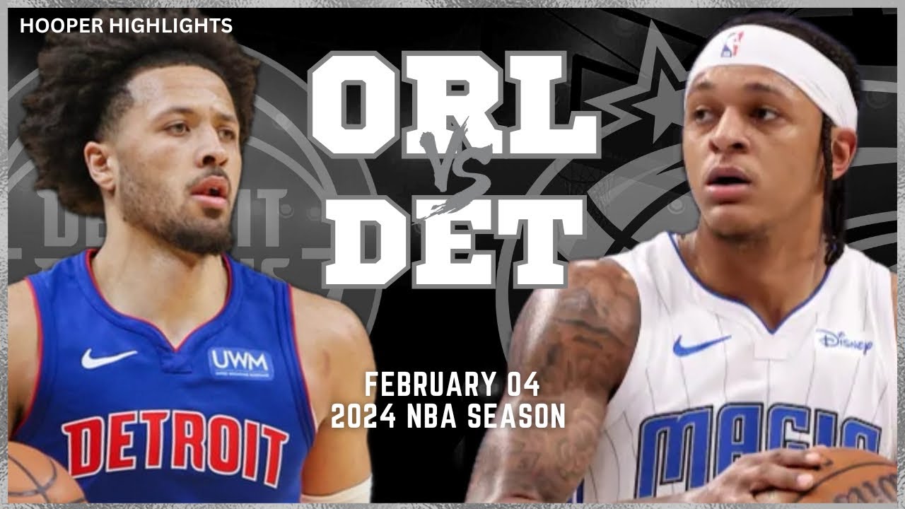 04.02.2024 | Detroit Pistons 99-111 Orlando Magic