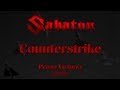 Sabaton - Counterstrike (Lyrics English & Deutsch)