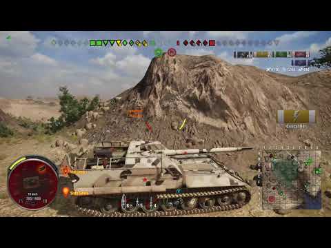 WoT Console: Object 263 in El Halluf: 7.6K Damage