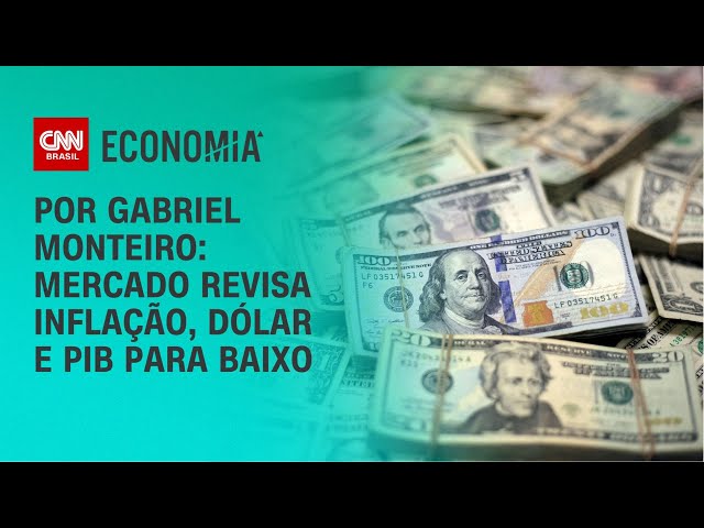 Mercado revisa inflação, dólar e PIB para baixo | CNN NOVO DIA