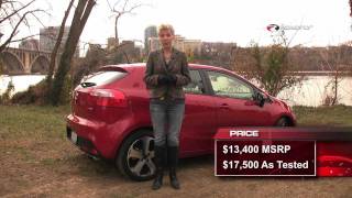 Kia Rio 5 Door SX 2012 Test Drive & Car Review by RoadflyTV with Emme Hall