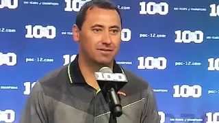 2015 Pac 12 Media Day USC coach Steve Sarkisian