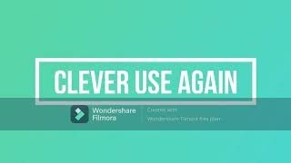 Clever -   USE AGAIN (LYRIC Video )