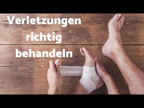 Wie behandelst Du eine Verletzung? (PECH Regel, PEACE & LOVE Ansatz)
