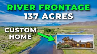 137 Acres of COLORADO Land for Sale with Custom Home & River Frontage • LANDIO