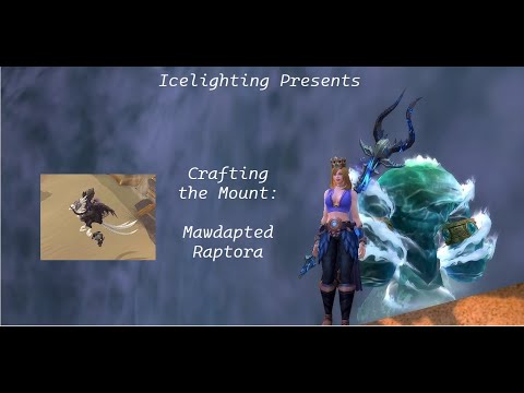 Crafting the Flying Mount Mawdapted Raptora - Mawforged Bridle - Raptora Lattice - Genesis Motes