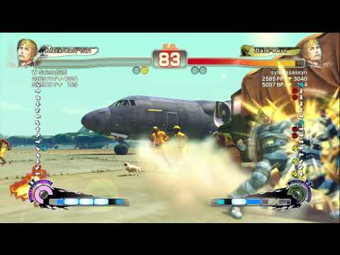 SSF4AE Ranked Match Replay 38 from sylintasassyn (CODY) vs W Saints626 (YANG) XBL
