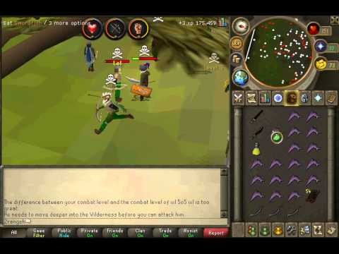 runescape lvl 35 pure pking F2P