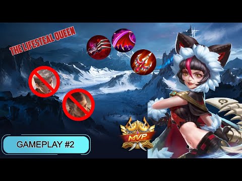 THE LIFESTEAL QUEEN!! | RUBY MVP GAMEPLAY - MLBB