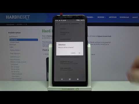 How to Clear Credentials on ALCATEL 1S – Remove All Credentials