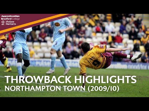 THROWBACK HIGHLIGHTS: Bradford City 2-0 Northampton Town