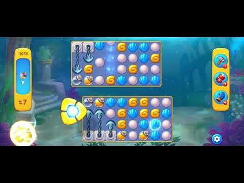 Fishdom game level 11058 #youtube #fishdom