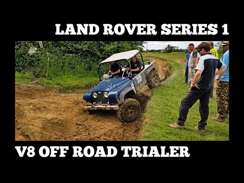 V8 SERIES 1 LAND ROVER OFF ROAD TRIALER LAND ROVER