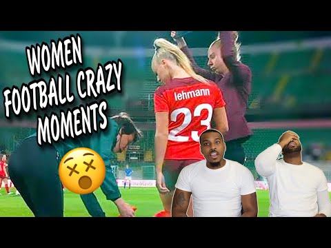 Dunson brothers first time reacting to...Craziest Moments in Women's Football( THIS WAS INSANE)