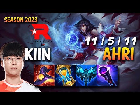 KT Kiin AHRI vs KHA'ZIX Mid - KR Ranked