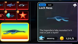 I CAUGHT THE LOCH NESS MONSTER IN ROBLOX FISH AND FIGHT!
