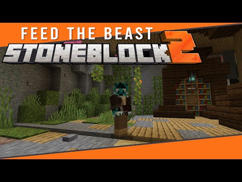 Stoneblock 2 -EP1- Stuck In A Hole! - Minecraft Bedrock Marketplace Map