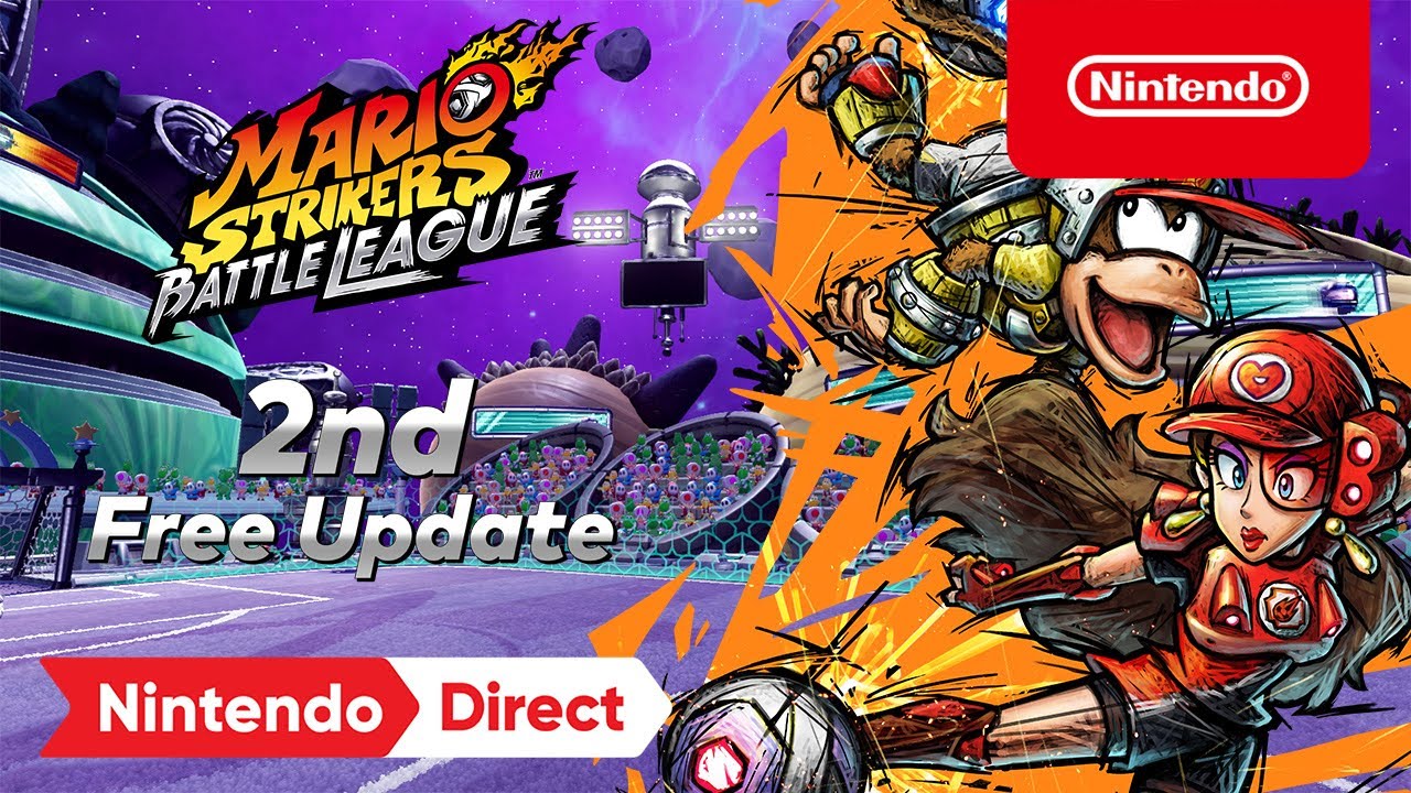 Mario Strikers: Battle League Adds Bowser Jr. & Birdo In New Update