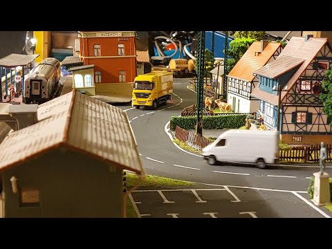 147 H0 Kleinanlage 190x63cm Märklin - die erste im Jahr 2026