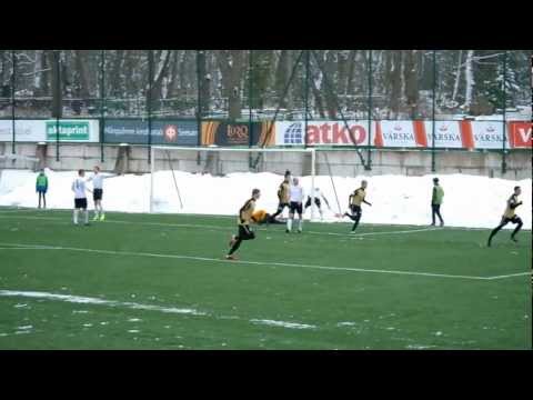 Tallinna Kalev 0:3 FC Flora - Frolov, Minkenen x2