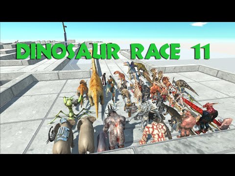 DINOSAUR RACE 11 - Animal Revolt Battle Simulator