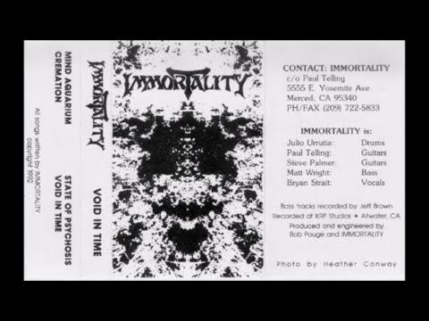 IMMORTALITY (USA/CA) - Void In Time Demo 1992 [FULL DEMO]