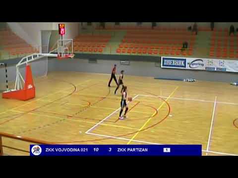 1ZLS 9 Vojvodina 021 - Partizan 1953 80:64 2020/2021