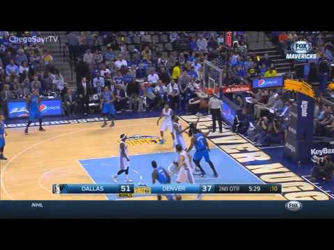 Dirk Nowitzki,Amare Stoudemire,Devin Harris Full Highlights(2015.04.10) vs Nuggets - 61 Pts Combined
