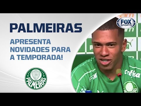 PALMEIRAS APRESENTA NOVIDADES PARA A TEMPORADA! Ao vivo no Alviverde