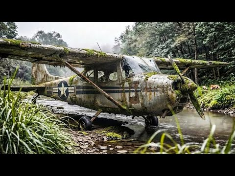 Full Restoration: 75-Year-Old Aircraft Rebuild (Cessna 170 Style) - 4K ASMR