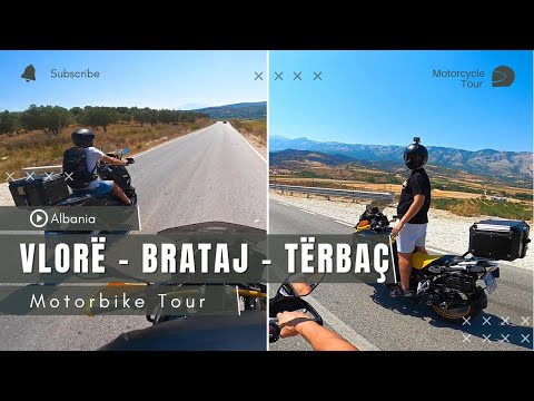 Motorcycle Tour | Vlorë - Brataj - Tërbaç | BMW R1250GS HONDA X ADV - 🇦🇱 Albania @MTravelVlog