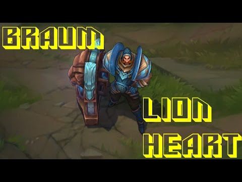 League of Legends New Braum Lionheart Skin
