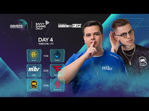 🔴 LIVE: Gamers Without Borders - Rainbow Six - Day 4