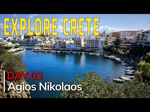 Explore Crete in one week. Day 3: Visit Agios Nikolaos. #crete #agiosnikolaos #explore