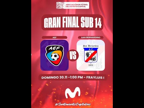 LIGA PLATINO DIABLITOS UNDERWOOD | ¡EN VIVO! GRAN JORNADA DE FINALES | Categoría Sub-14