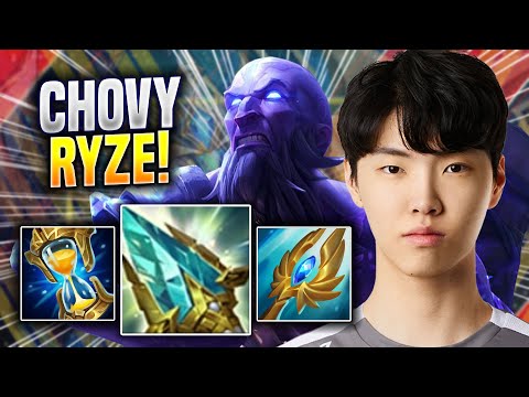 CHOVY PERFECT GAME WITH RYZE! - GEN Chovy Plays Ryze MID vs Twisted Fate! | Season 2023