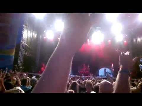 Megadeth & Musta Barbaari (Qstock 2014, Oulu, Finland)