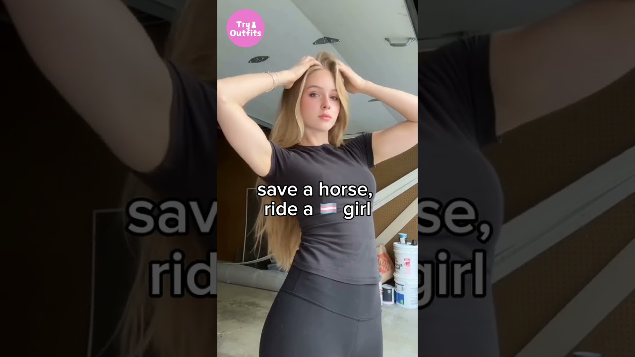 Tgirl Gym Outfit | #fashion #style #outfit #dailyoutfit #shemale #tgirl #trans