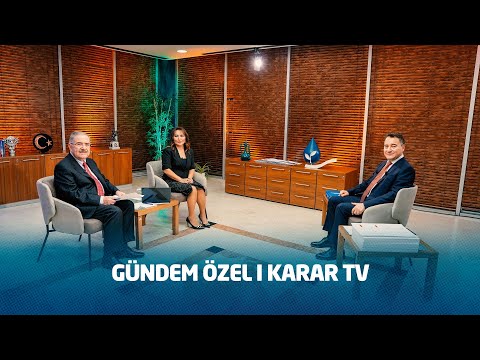 Karar TV'de Gündem Özel programına konuk oluyorum