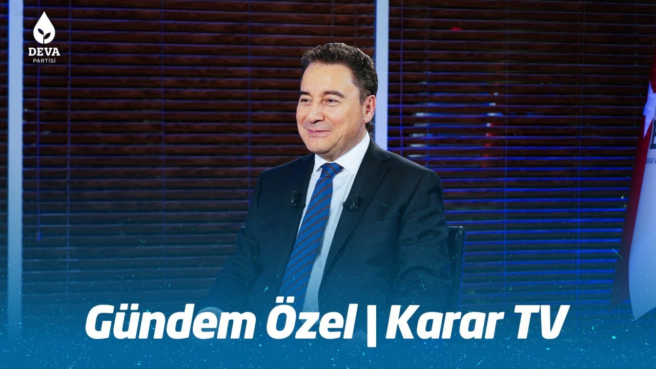 Karar TV'de Gündem Özel programına konuk oluyorum