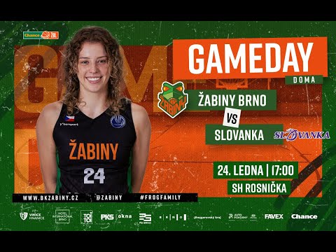 Chance ŽBL: Žabiny Brno - Slovanka, 24.1.2026