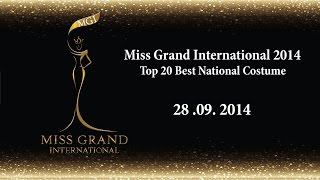 Miss Grand International 2014 National Costume Top 20