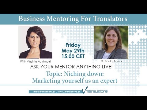 Niching down: Marketing Yourself as an Expert with Paula Arturo