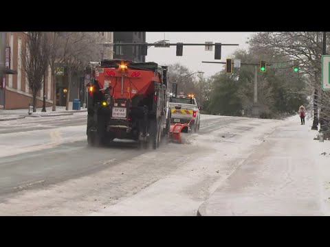 Wet, slushie roads bring risk of refreezing overnight in Athens-Clarke County