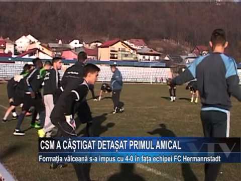 CSM a castigat detasat primul amical